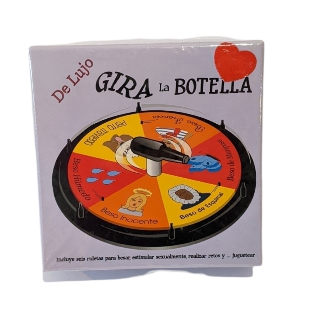 NWT De Lujo Gira La Botella adult XXX board game Spanish
